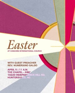 Easter Celebration at CIC